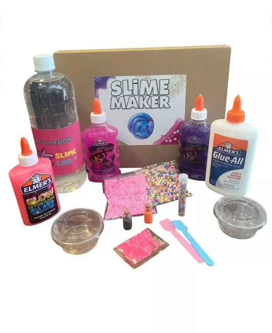 Kit Para Hacer Slime Con Pegamento Elmers Incluye Accesorios