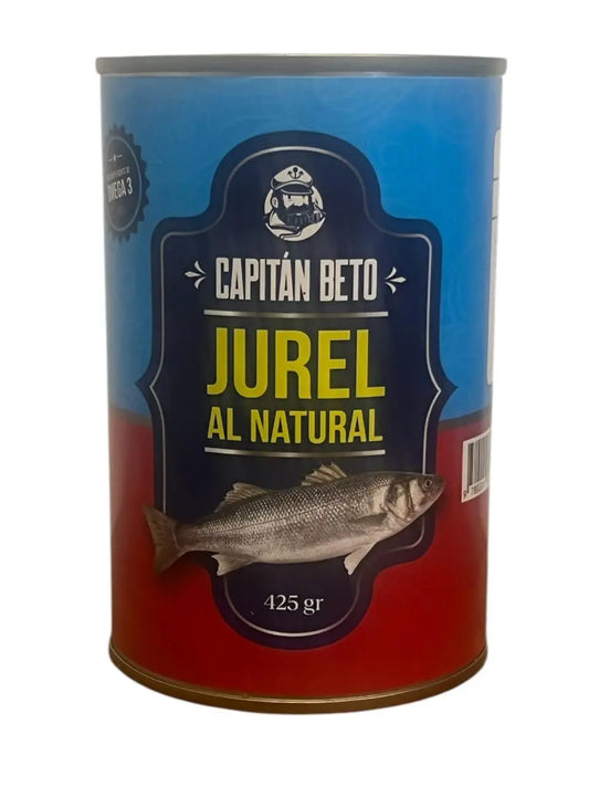 Jurel Al Natural Lata 425 G Capitán Beto