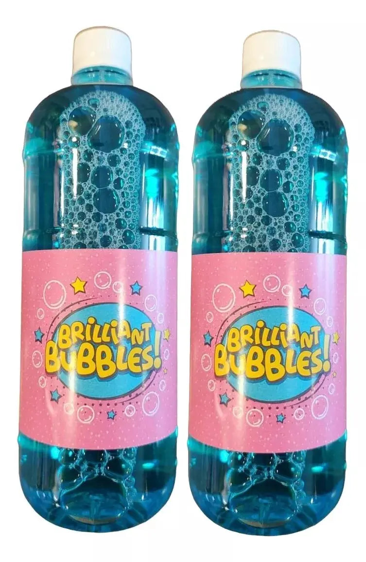 Maquina De Burbuja Portatil 60w Burbujas Fiesta + 2 Liquidos