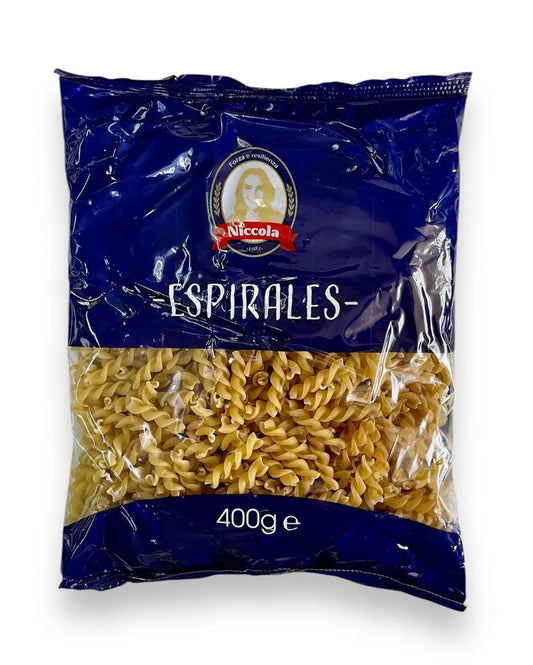 Pasta Espiral Niccola 400 Gr