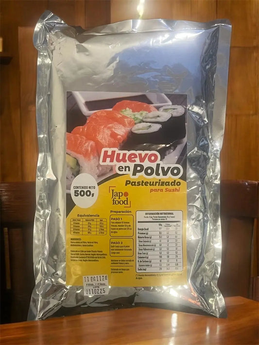 Huevo En Polvo 500 Gr Huevo Entero Pasteurizado