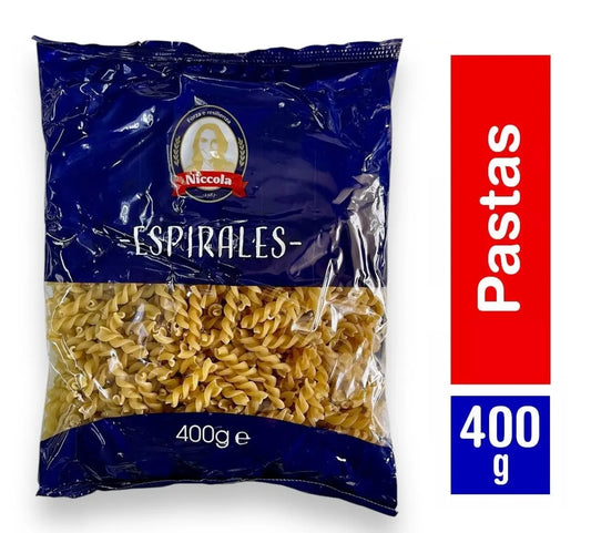 Pasta Espiral Niccola 400 Gr