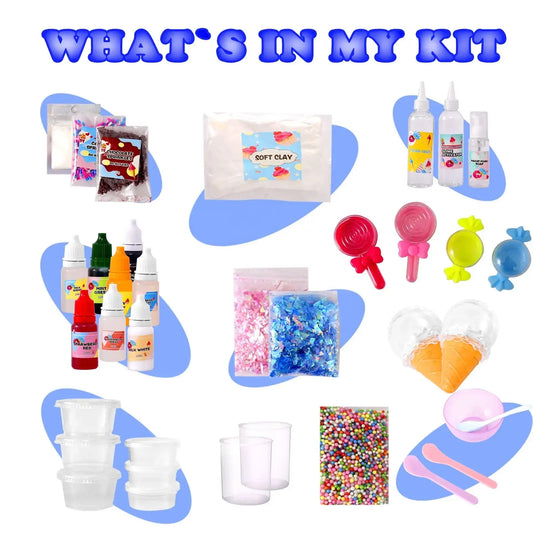 Kit Para Hacer Slime Helado Incluye Todos Los Accesorios