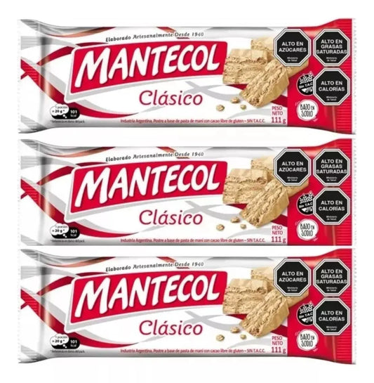 Barra De Mantecol Clásico 111g Pack X3 Unidades