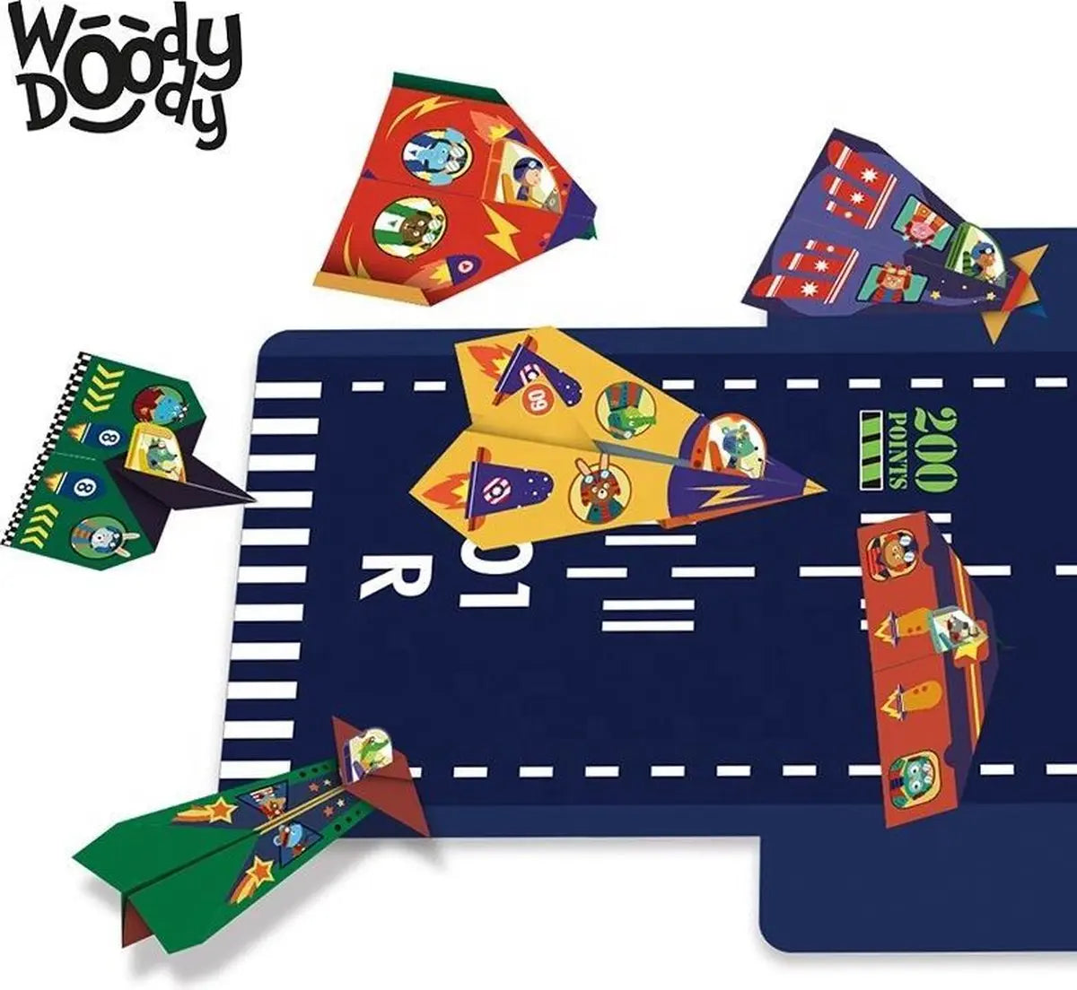 Libro Para Construir Aviones De Papel Origami Kit Airplane