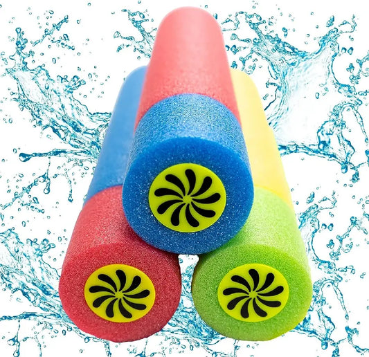 Set 3 Pistolas Lanza Agua Esponja Piscina Verano Juego 25cm