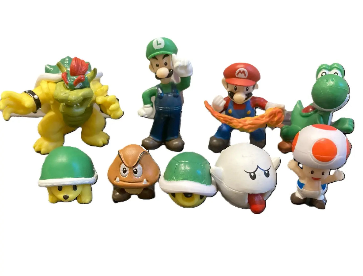 Set De 18 Figuras Super Mario Bros 5-7 Cm