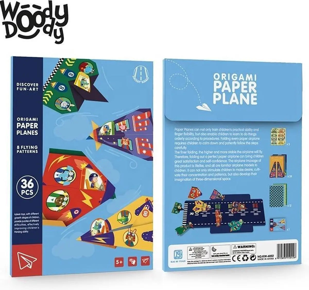 Libro Para Construir Aviones De Papel Origami Kit Airplane