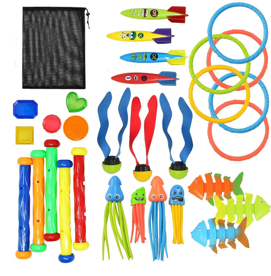 Juego De Buceo Deluxe Para Piscina Mix Diferentes Modelos