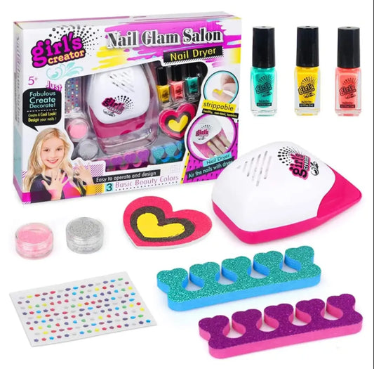 Set Kit De Manicure Diseño De Uñas Estampado Uñas Juguete