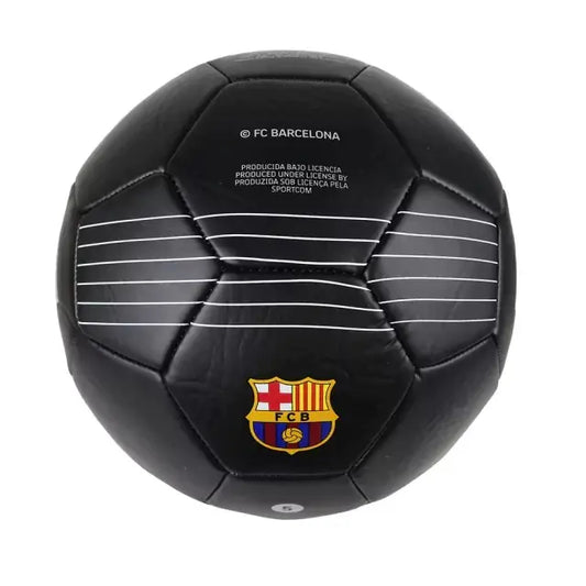 Pelota Balón De Fútbol Nº5 Oficial Barcelona Black Original