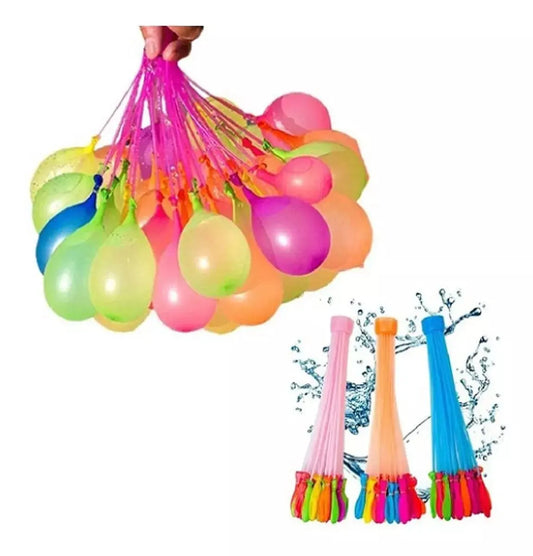 Bombita De Agua Llenado Rápido 370 Pcs (10 Racimos)