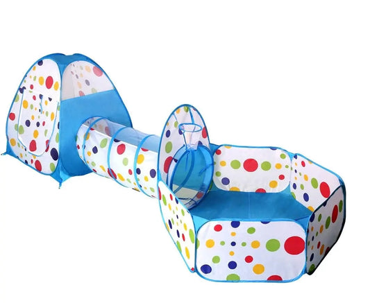 Carpa Piscina Para Pelotas Tunel Castillo Niños Plegable