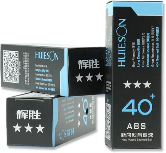 Pack 6 Pelotas Ping Pong 3 Estrellas Hueison 40mm