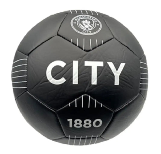 Pelota De Futbol Nº5 Oficial Manchester City Original Black