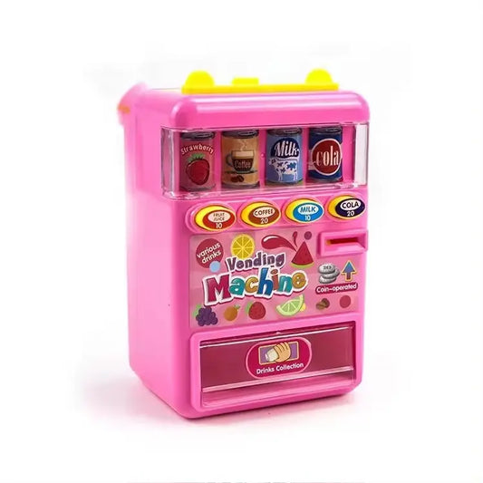 Juguete Maquina Interactiva Expendedora De Bebidas Niñas