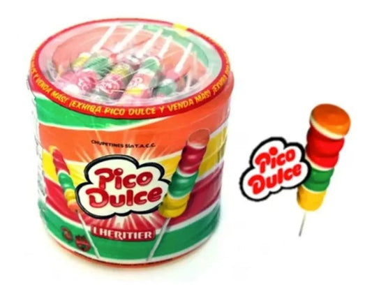 Pote Chupetín Pico Dulce 53 Unidades Sin Gluten