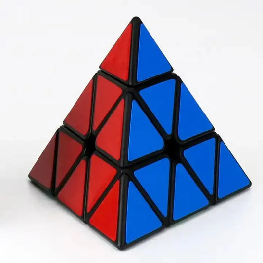 Cubo Magico Rubik Piramide 3x3 Colores Premiun Color De La Estructura Multi Color