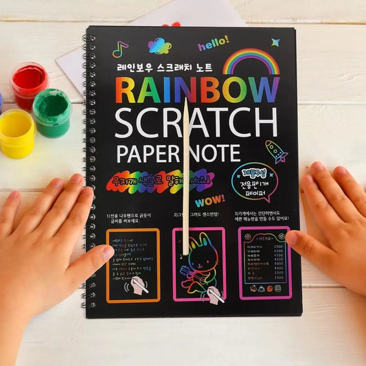 Pack 2 Libretas Mágicas De Dibujo Skratch Book